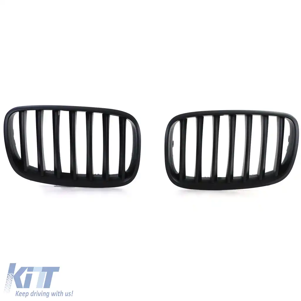 Grilă sport Performance neagră mată potrivită pentru BMW X5 E70 X6 E71 06-13-image-6264043