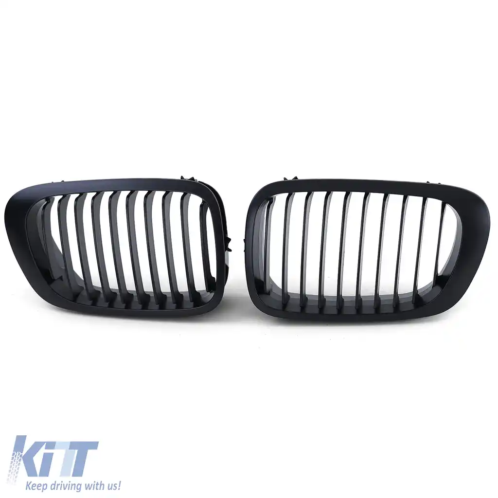 Grilă sport Performance neagră potrivită pentru BMW Seria 3 E46 Coupe Cabrio 99-03-image-6201908