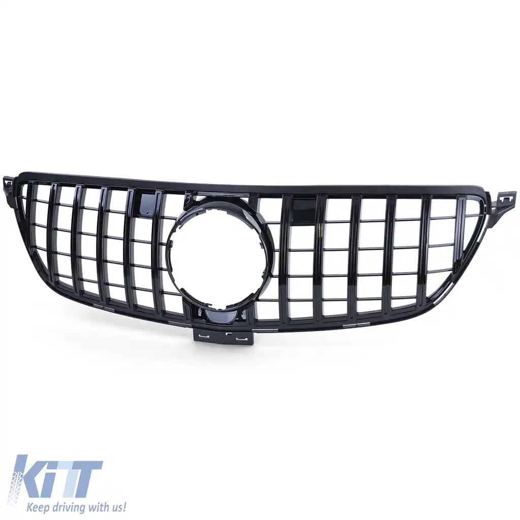 Grilă sport radiator față neagră lucioasă, potrivită pentru Mercedes GLE Coupe C292 din 15-image-6195048