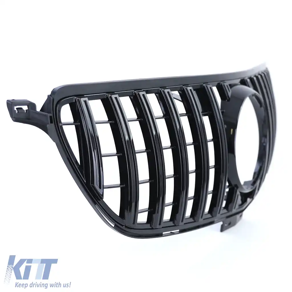 Grilă sport radiator față neagră lucioasă, potrivită pentru Mercedes GLE Coupe C292 din 15-image-6195050