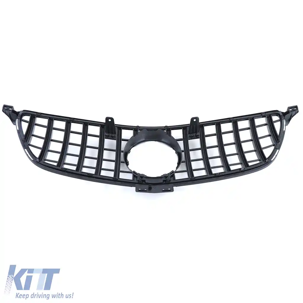 Grilă sport radiator față neagră lucioasă, potrivită pentru Mercedes GLE Coupe C292 din 15-image-6195052