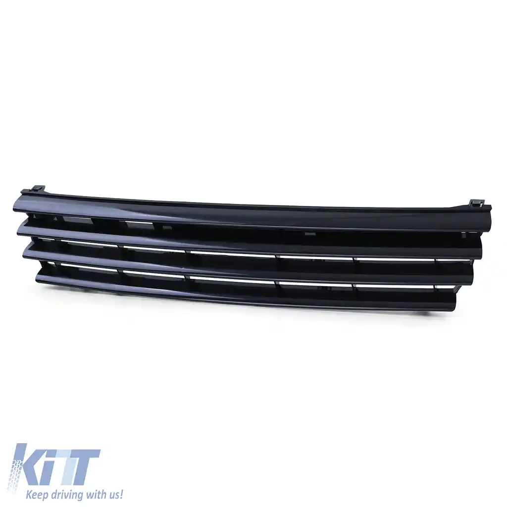 Grilă sport radiator fără emblemă neagră, potrivită pentru VW Passat 35i B4 93-97-image-6193109