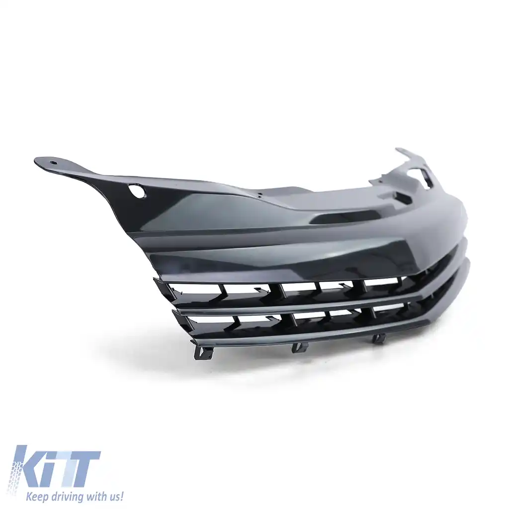 Grilă sport radiator fără emblemă neagră, potrivită pentru Opel Astra H GTC TwinTop 05-10-image-6209220
