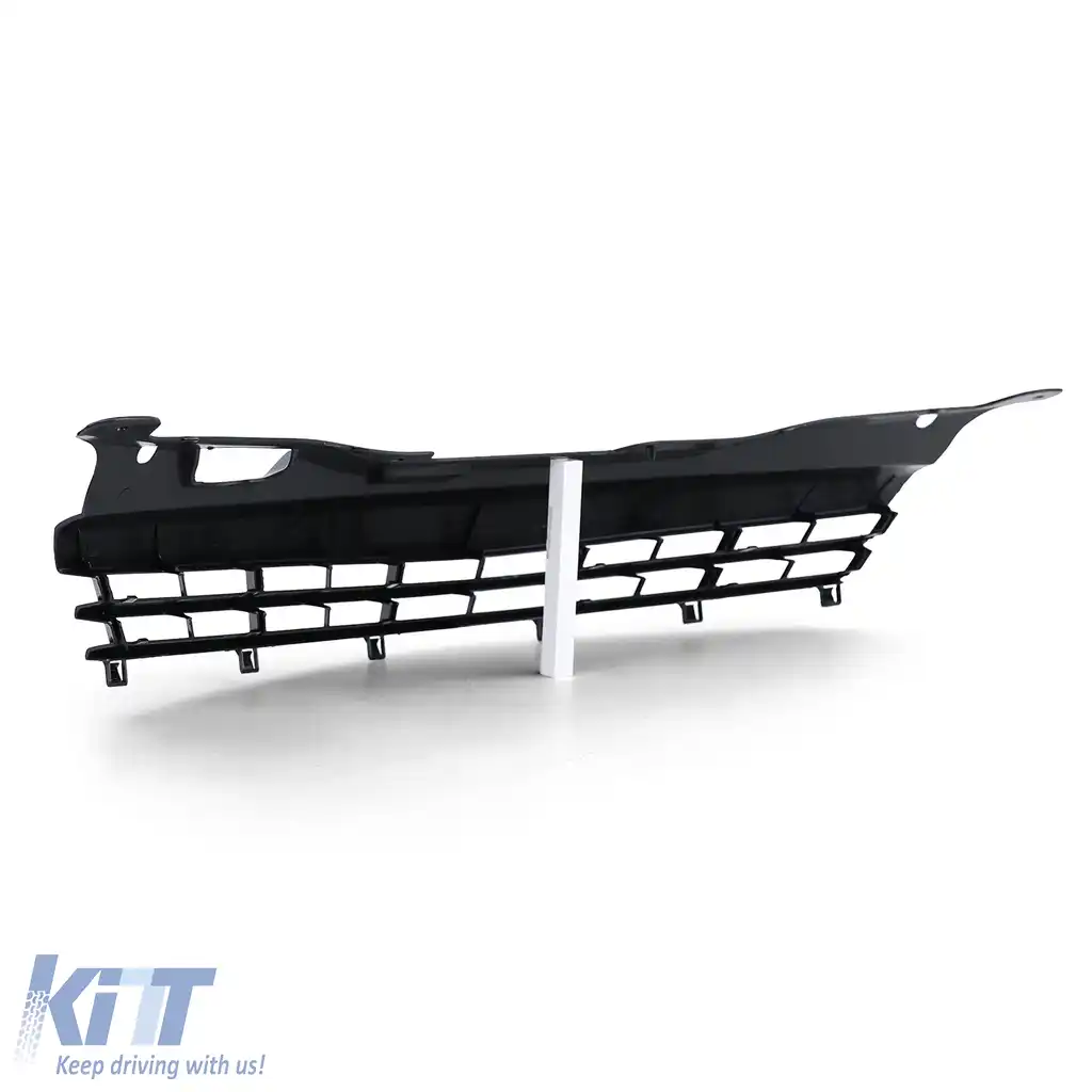 Grilă sport radiator fără emblemă neagră, potrivită pentru Opel Astra H GTC TwinTop 05-10-image-6209222