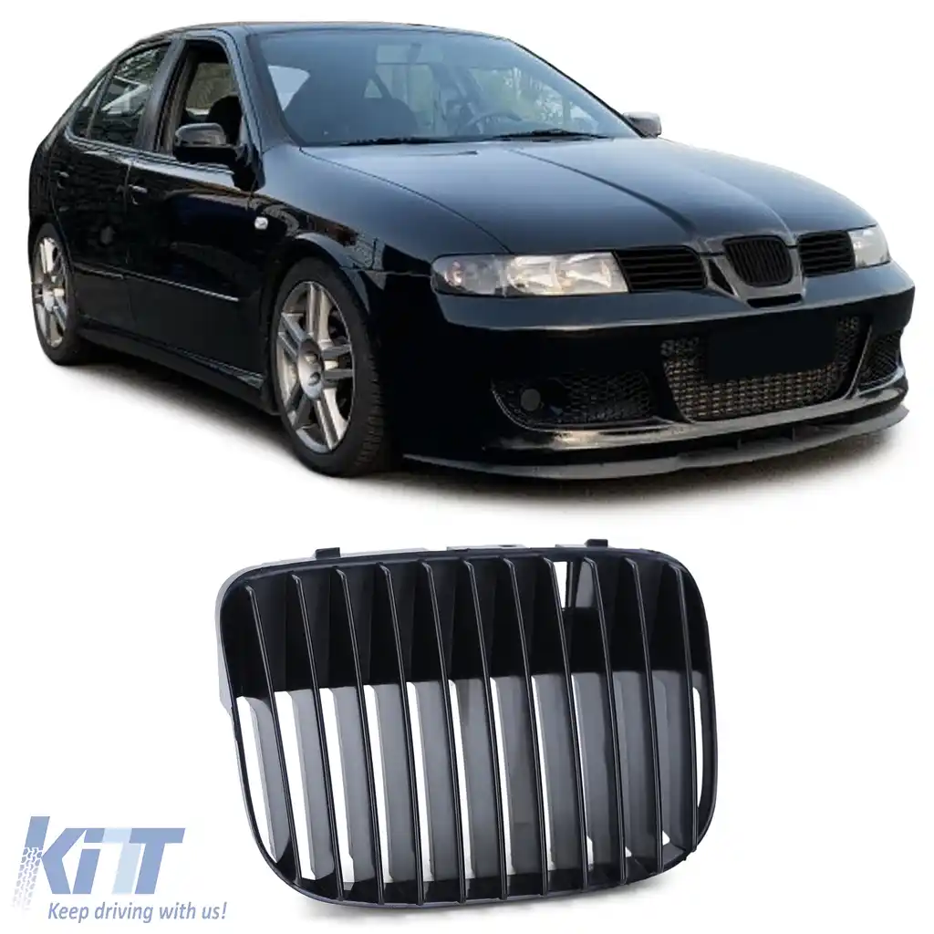 Grilă sport radiator fără emblemă, potrivită pentru Seat Leon Toledo 1M 99-06