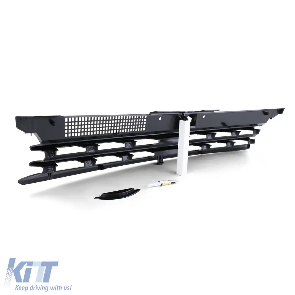 Grilă sport radiator fără emblemă potrivită pentru VW Golf 4 97-03-image-6206111