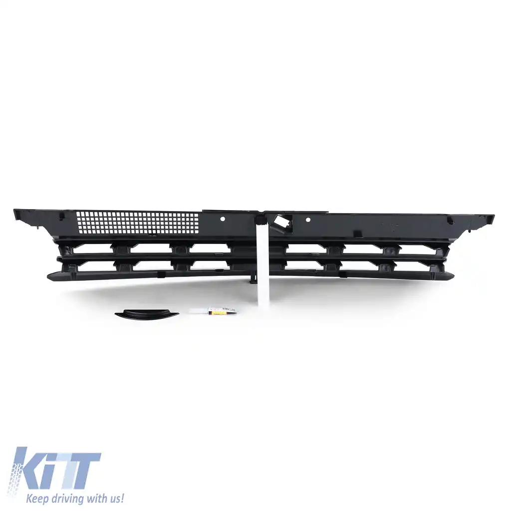 Grilă sport radiator fără emblemă potrivită pentru VW Golf 4 97-03-image-6206112