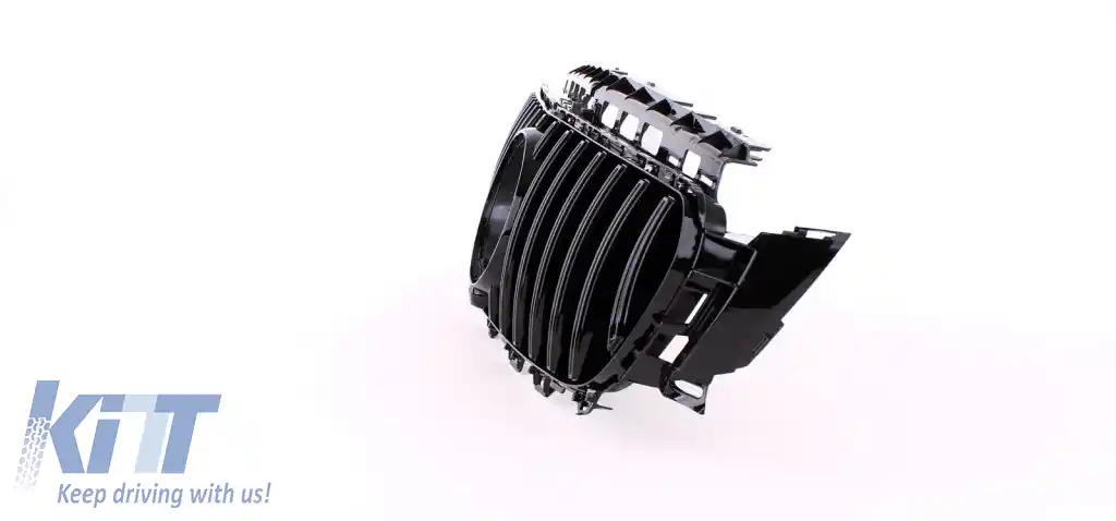 Grilă sport radiator neagră lucioasă, potrivită pentru Mercedes E W213 S213 C238 A238 16-20-image-6264091