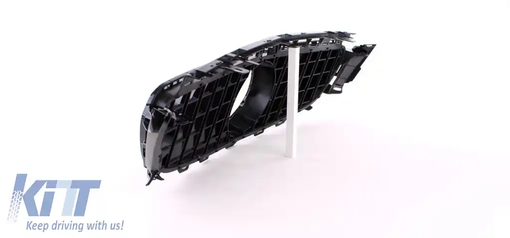 Grilă sport radiator neagră lucioasă, potrivită pentru Mercedes E W213 S213 C238 A238 16-20-image-6264092
