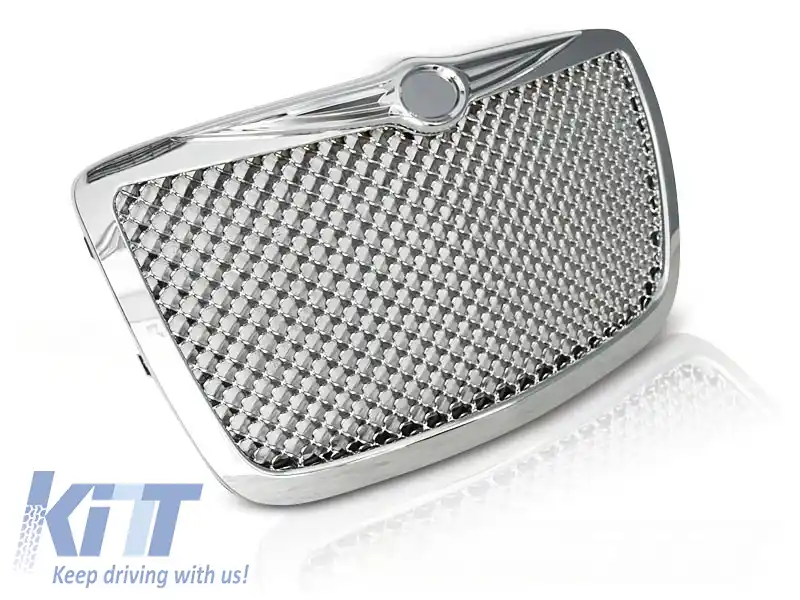 image-76-GRILĂ STIL BENTLEY CHROME potrivită pentru CHRYSLER 300 C 04-11