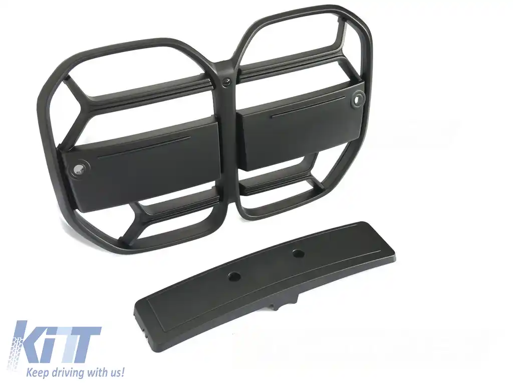 image-38-GRILĂ STIL SPORT NEAGRĂ MATT potrivită pentru BMW G22 G23 20-