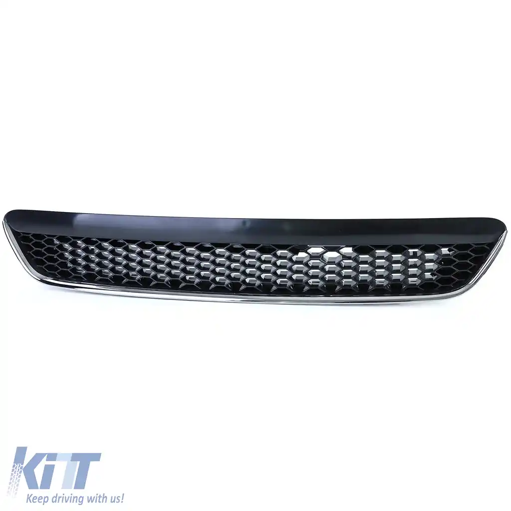 Grilă tip fagure fără emblemă, potrivită pentru Opel Astra G, inclusiv OPC 1997-2004-image-6210646