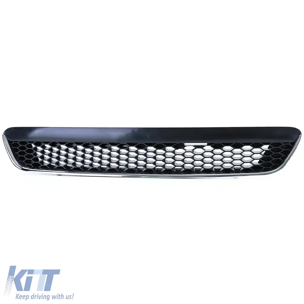 Grilă tip fagure fără emblemă, potrivită pentru Opel Astra G, inclusiv OPC 1997-2004-image-6210648
