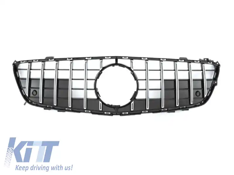 image-30-Grilă tip GT crom/neagră potrivită pentru Mercedes SL R231 2012-2016
