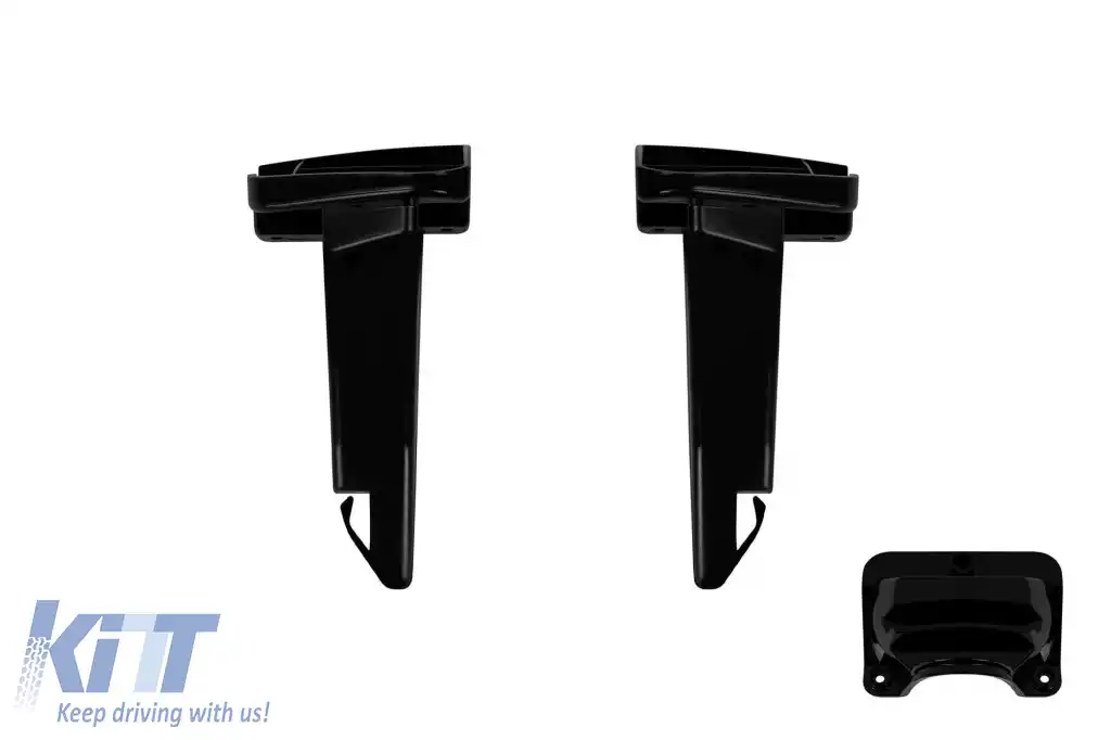 Grilă tip GT crom/neagră potrivită pentru Mercedes A-Class W177 2018-2022 cu deschidere pentru cameră-image-6265534