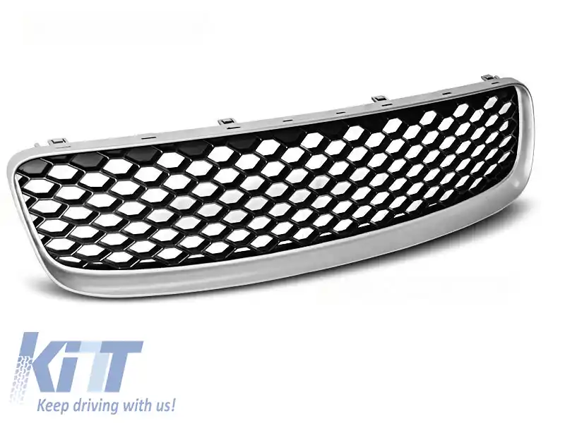 Grilă tip RS gri/neagră potrivită pentru Audi TT 1999-2006