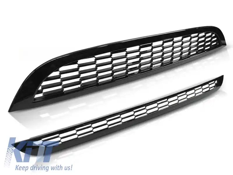GRILĂ TIP S NEAGRĂ GLEDAȚĂ potrivită pentru MINI COOPER 01-06 R50 / R53