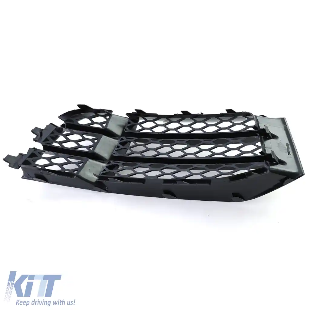 Grilă trim de bumper stânga neagră, potrivită pentru Audi RS5 B8 8T 10-17-image-6278017