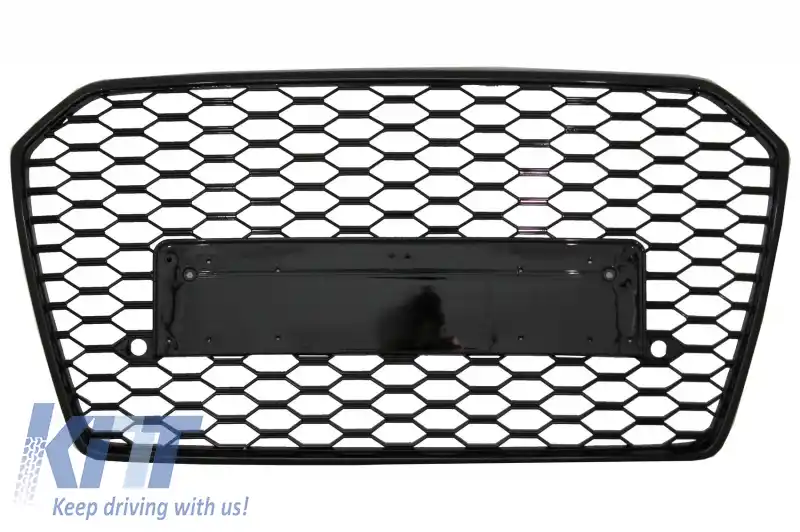 Grila Bara Fata compatibil cu Audi A6 4G RS6 Design Facelift (2015-2018)