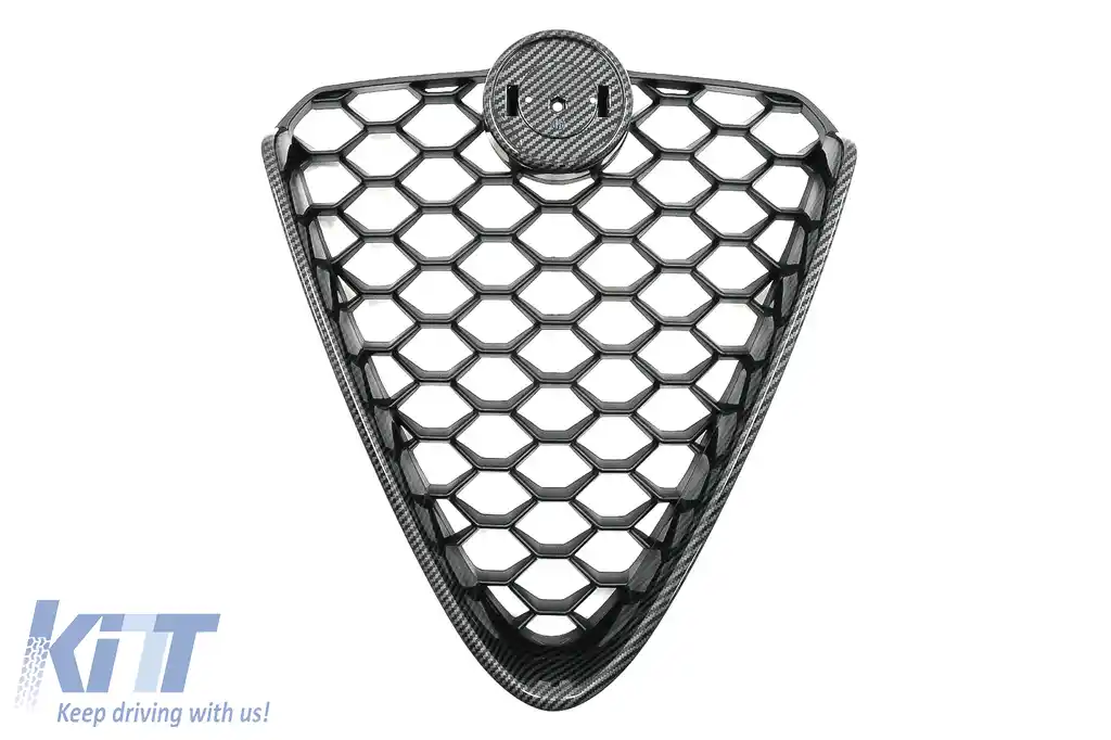 Grila Centrala compatibil cu Alfa Romeo Giulia 952 (2016-2021) Carbon Look
