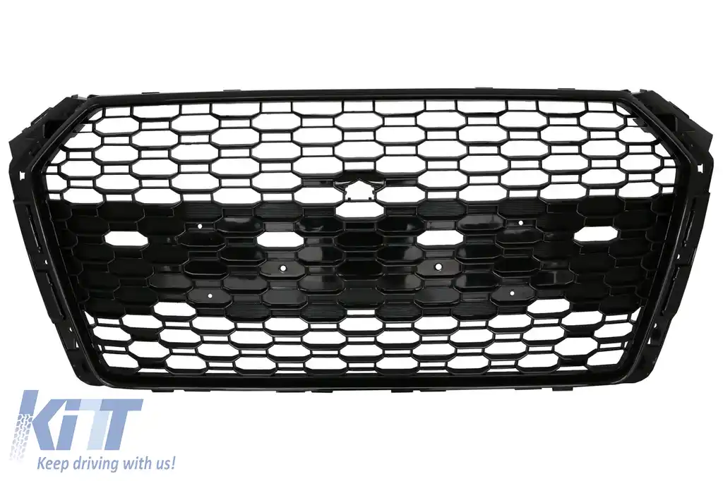 Grila Centrala compatibil cu Audi A4 B9 8W (2016-2018) Sedan Avant RS Design