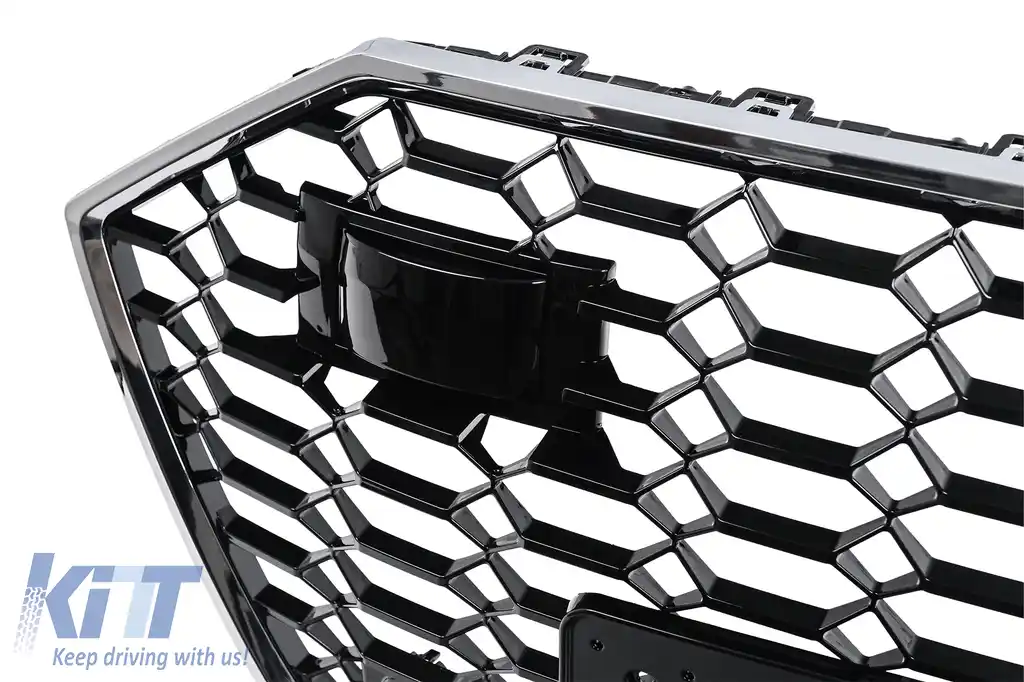 Grila Centrala compatibil cu Audi A7 4K (2018-) RS7 Design Crom-image-6266287