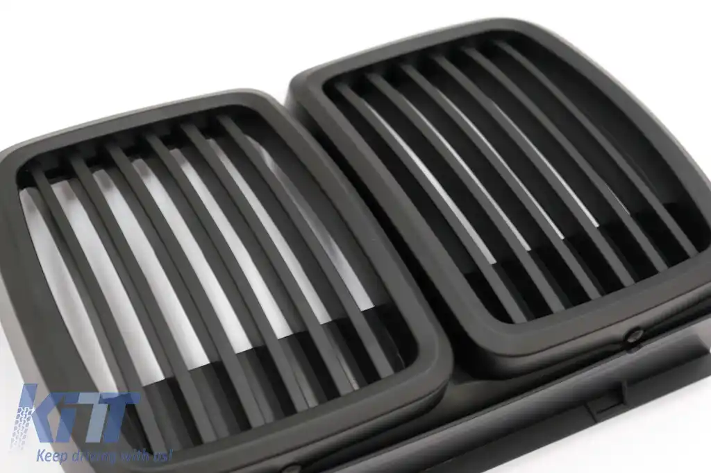 Grila Centrala compatibil cu BMW Seria 3 E30 (1982-1994) Negru Mat-image-6081911