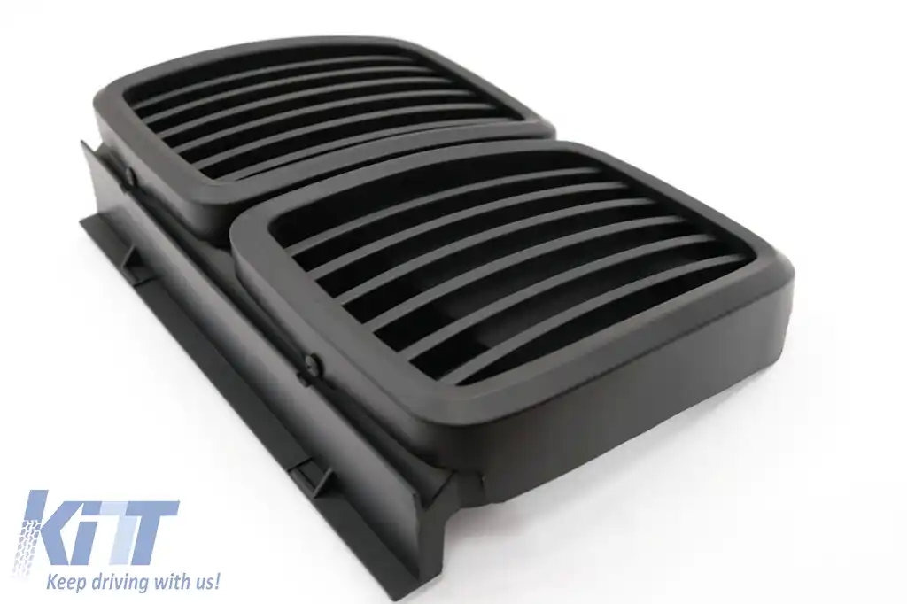 Grila Centrala compatibil cu BMW Seria 3 E30 (1982-1994) Negru Mat-image-6081914