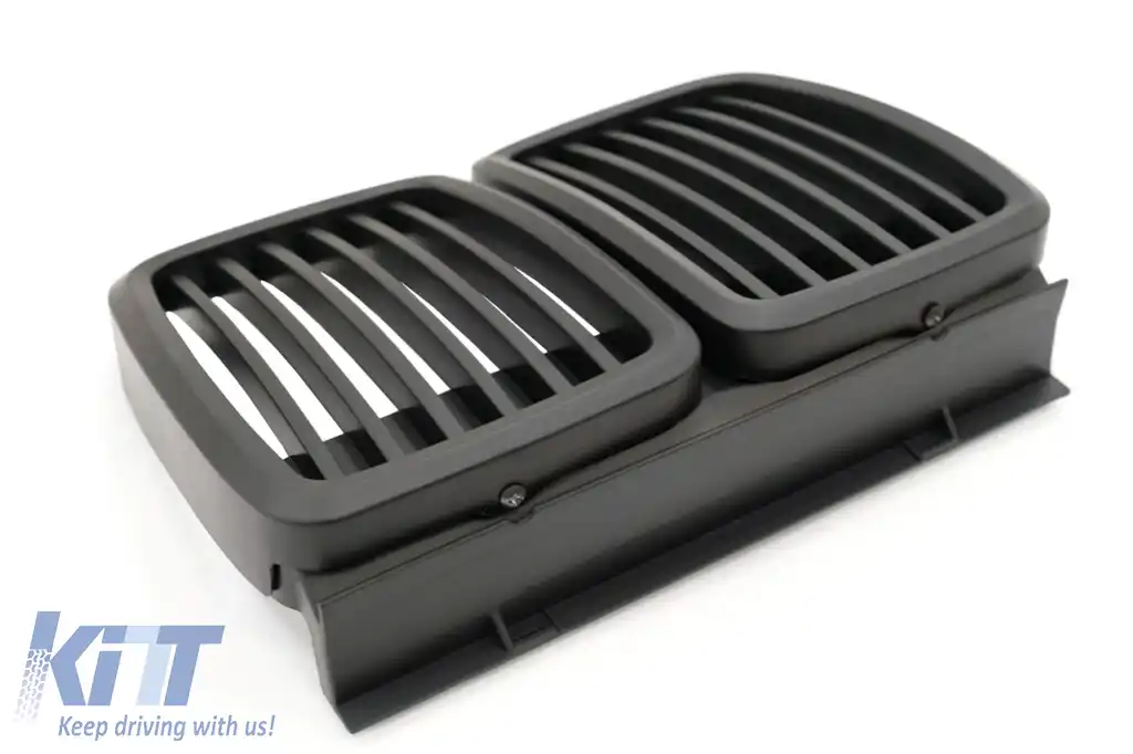 Grila Centrala compatibil cu BMW Seria 3 E30 (1982-1994) Negru Mat-image-6081916