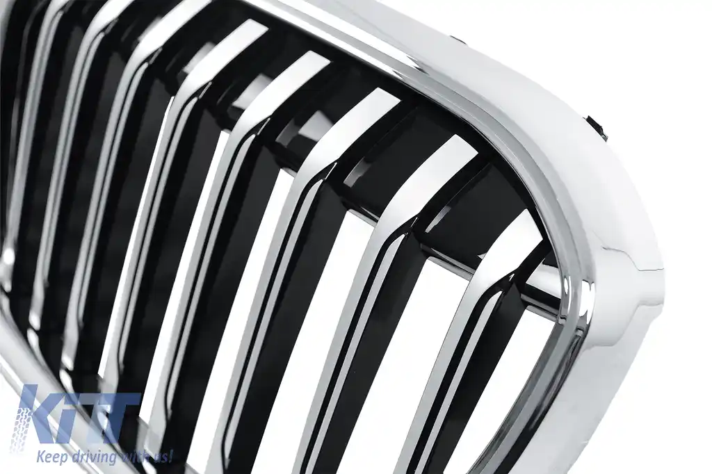 Grila Centrala compatibil cu BMW Seria 7 G11 G12 LCI (2020-2022 ) cu LED-image-6165715