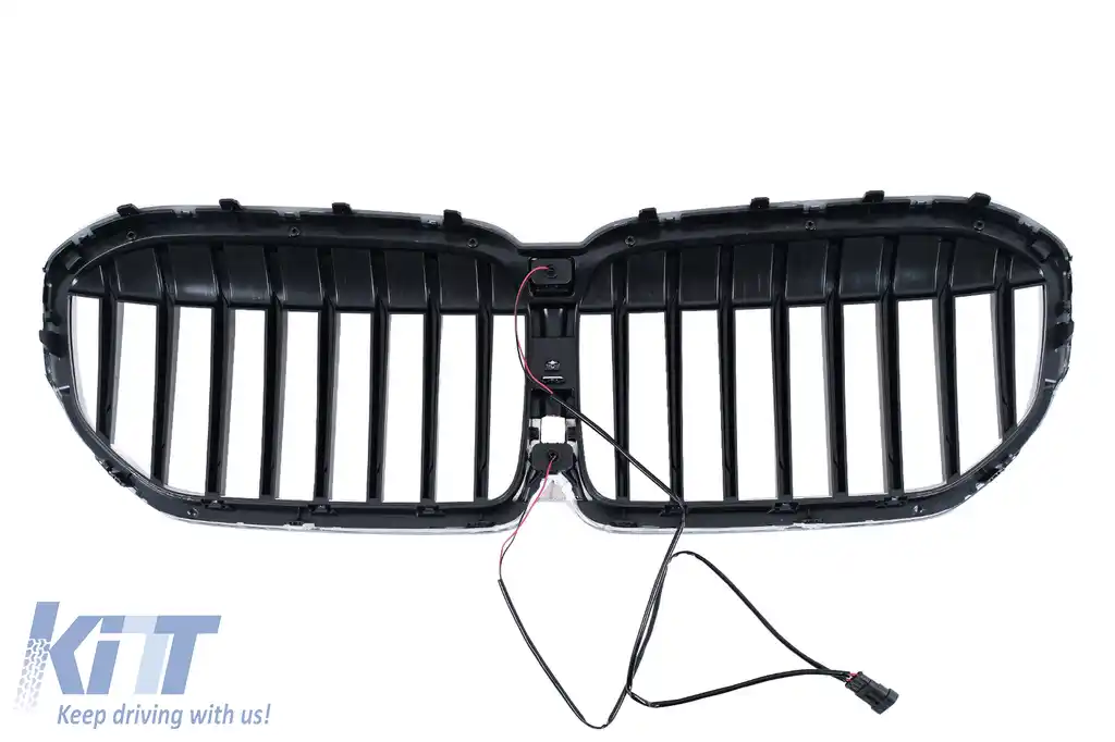 Grila Centrala compatibil cu BMW Seria 7 G11 G12 LCI (2020-2022 ) cu LED-image-6165718