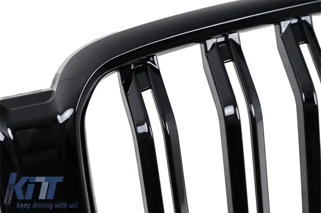 Grila Centrala compatibil cu BMW X6 G06 (2019–) M Design Negru Lucios-image-6259847