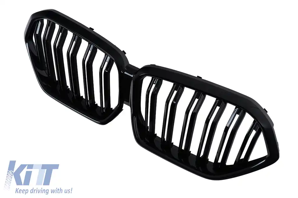 Grila Centrala compatibil cu BMW X6 G06 (2019-2022) M Design Negru Lucios-image-6259843