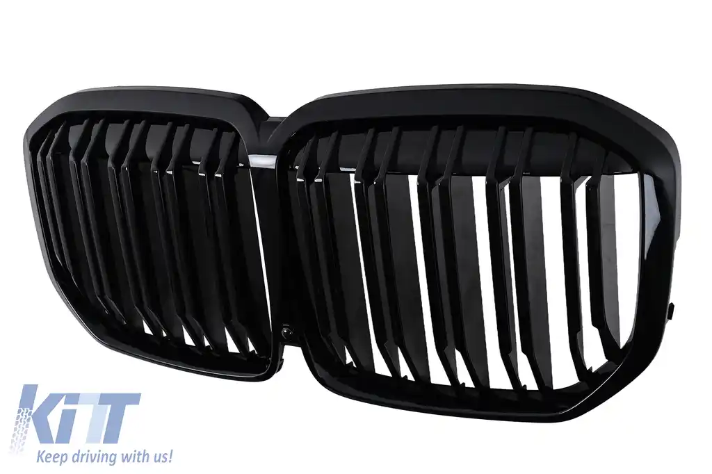 Grila Centrala compatibil cu BMW X7 G07 (2018-2022) M Design Negru Lucios-image-6259741
