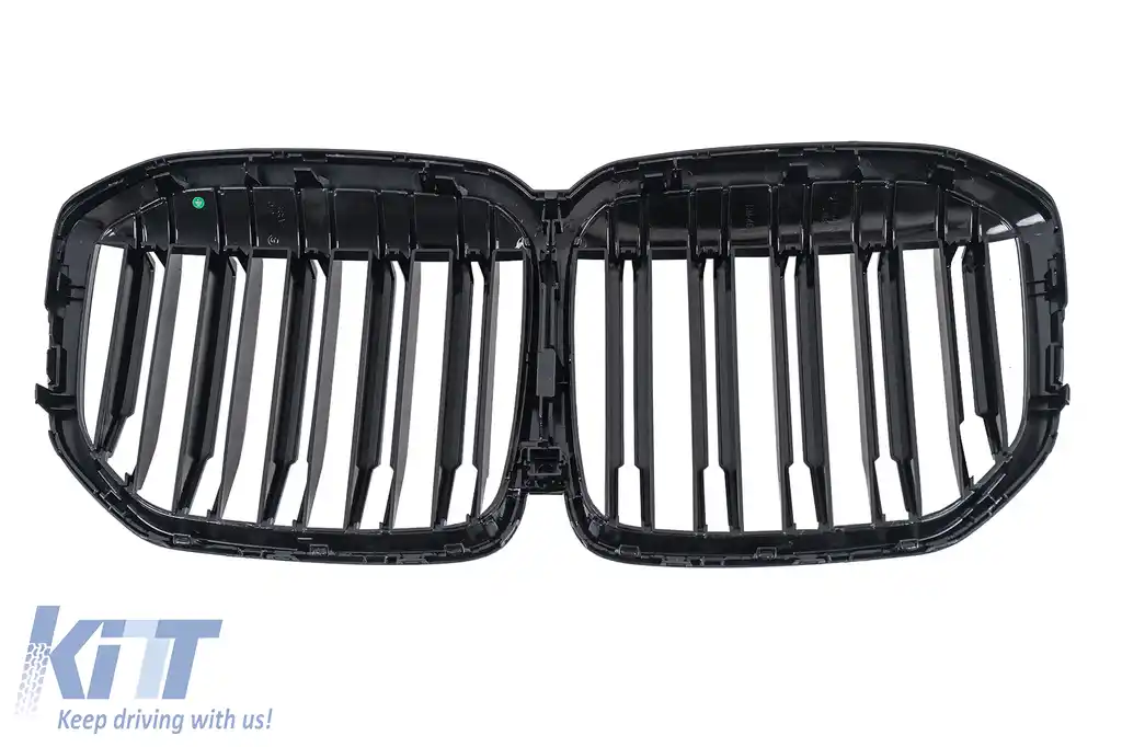 Grila Centrala compatibil cu BMW X7 G07 (2018-2022) M Design Negru Lucios-image-6259747