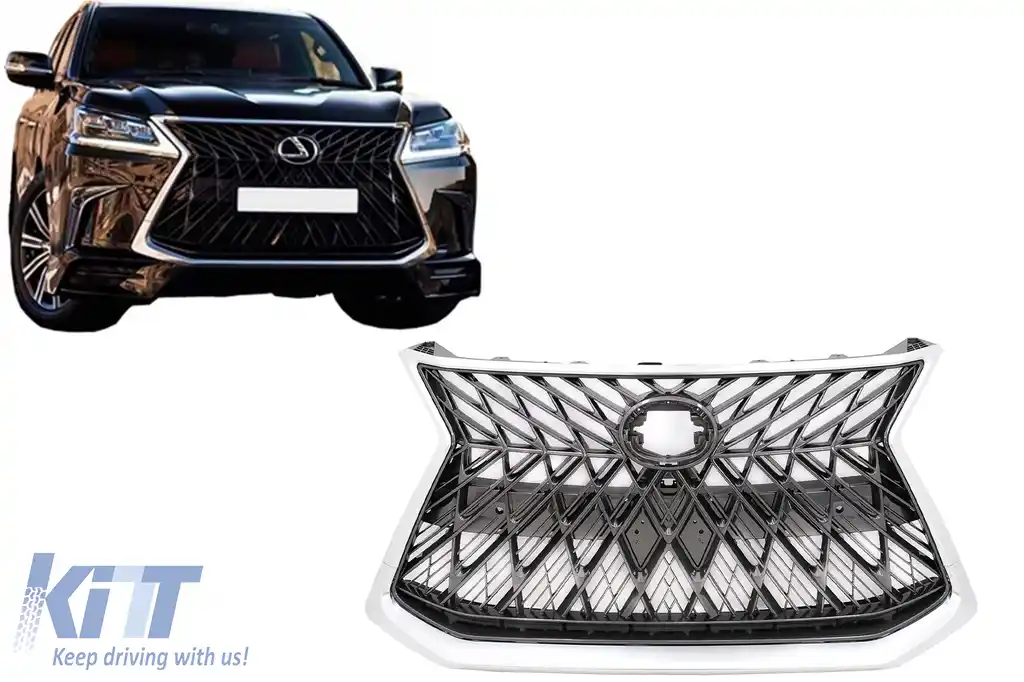 Grila centrala compatibil cu LEXUS LX570 J200 (2017-Up) TRD Design-image-6049506