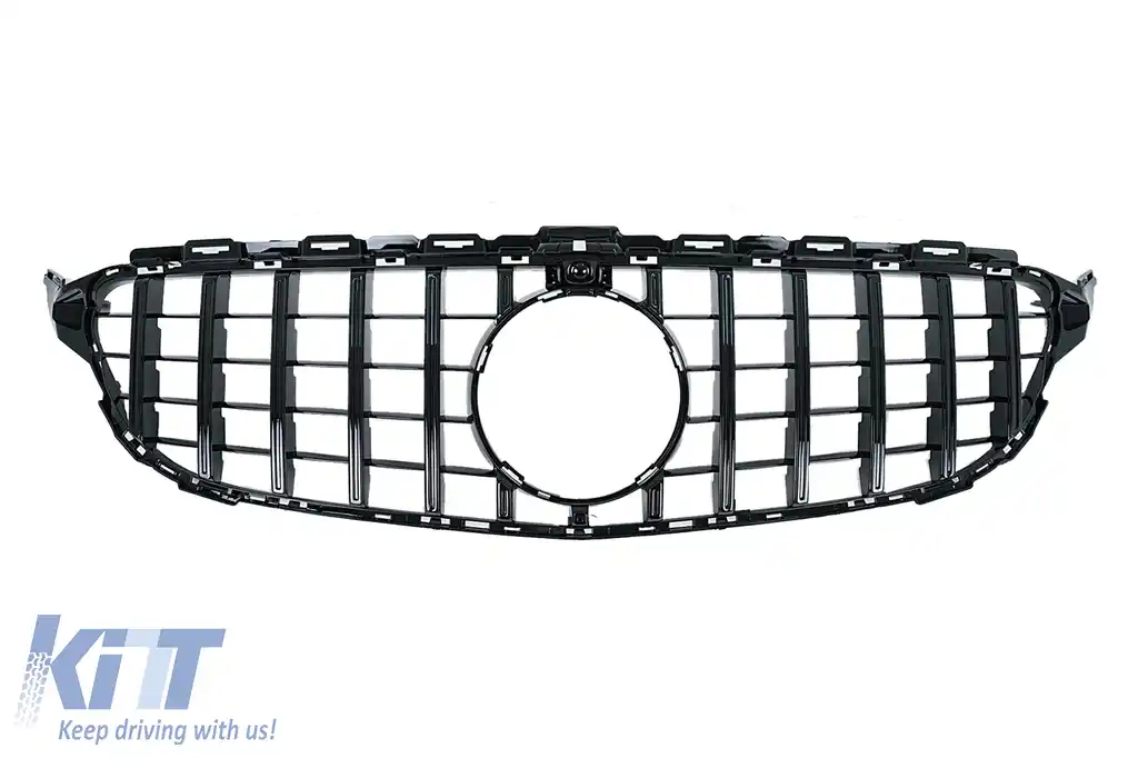 image-53-Grila Centrala compatibil cu Mercedes C-Class W205 S205 C205 (2014-2020) GTR Design