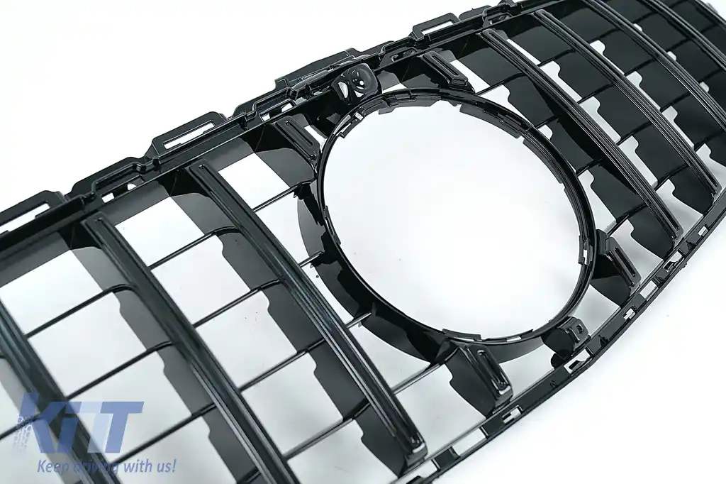 Grila Centrala compatibil cu Mercedes C-Class W205 S205 C205 (2014-2020) GTR Design-image-6128308