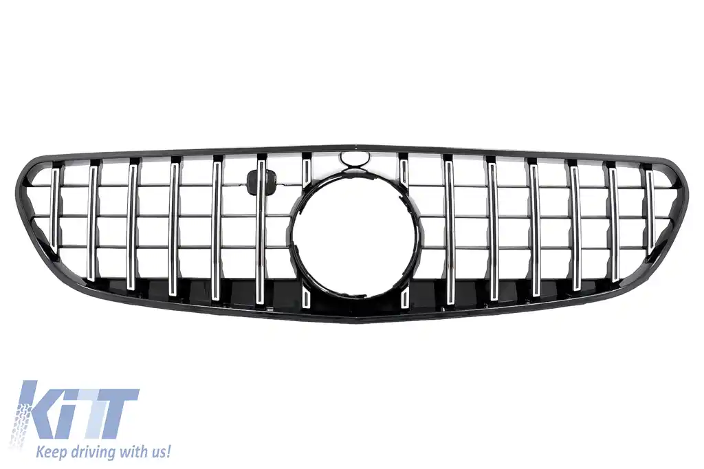 Grila Centrala compatibil cu Mercedes S-Class Coupe C217 (2014-2017)  Cabrio A217 (2015-2017) GT-R Panamericana Design Chrome
