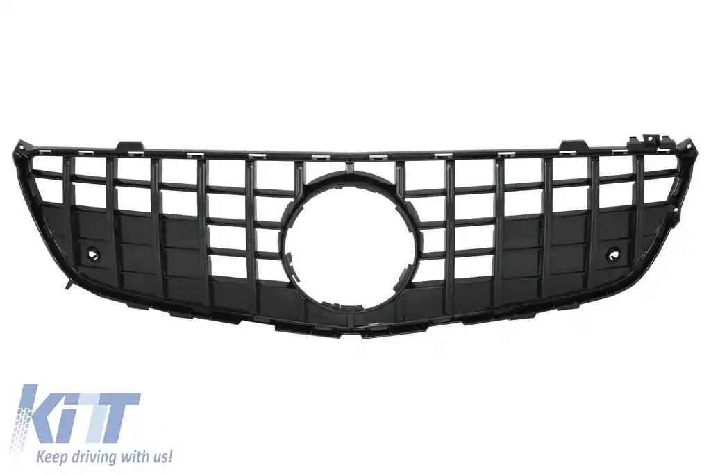 Grila Centrala compatibil cu Mercedes SL-Class R231 (2012-2016) GT-R Panamericana Design Negru