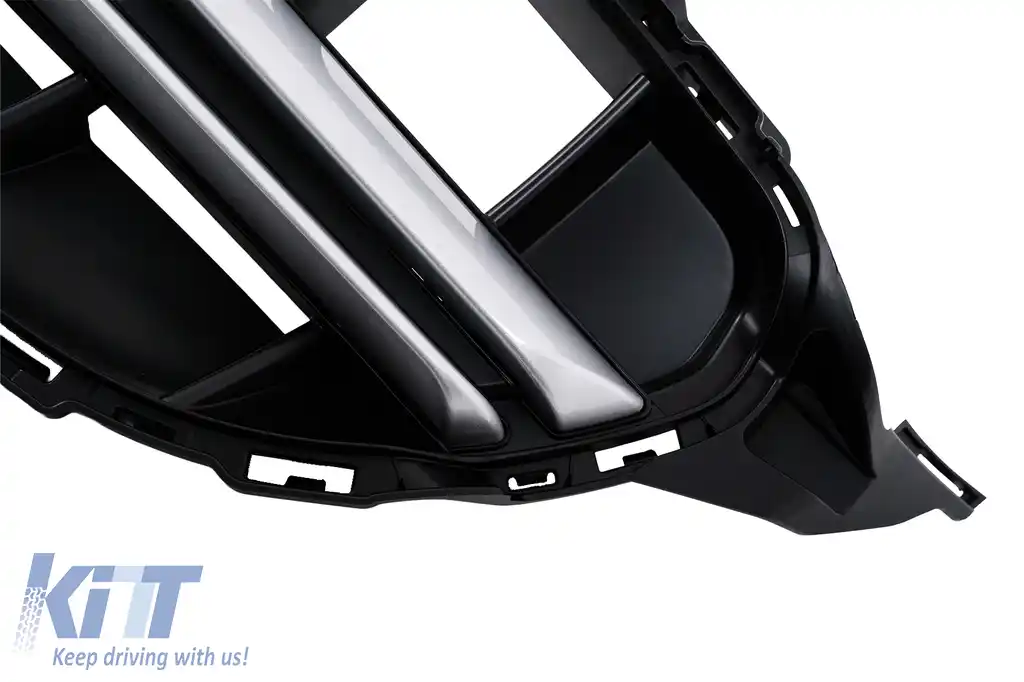 Grila Centrala compatibil cu Mercedes W205 Sedan S205 T-Modell A205 Cabriolet C205 Coupe Facelift (03.2018-2020) fara Camera-image-6128597