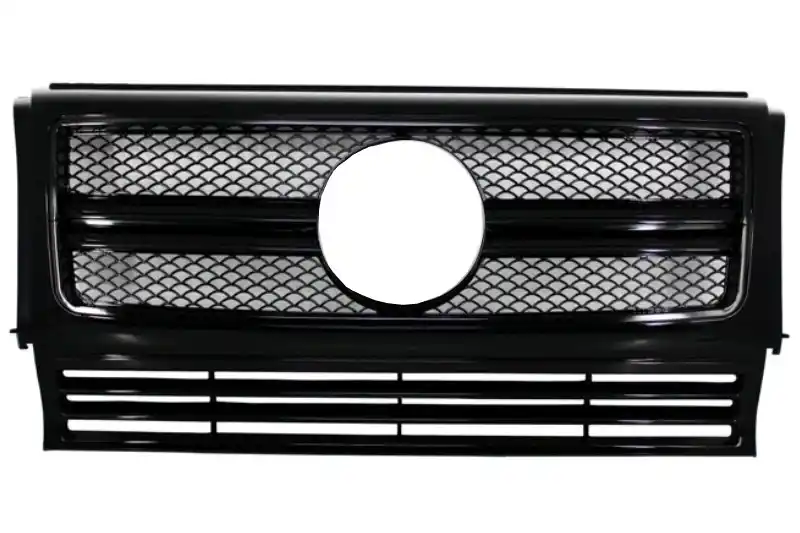 Grila Centrala compatibil cu Mercedes W463 G-Class (1990-2017) G65 G63 Design Negru Lucios Edition-image-6020246