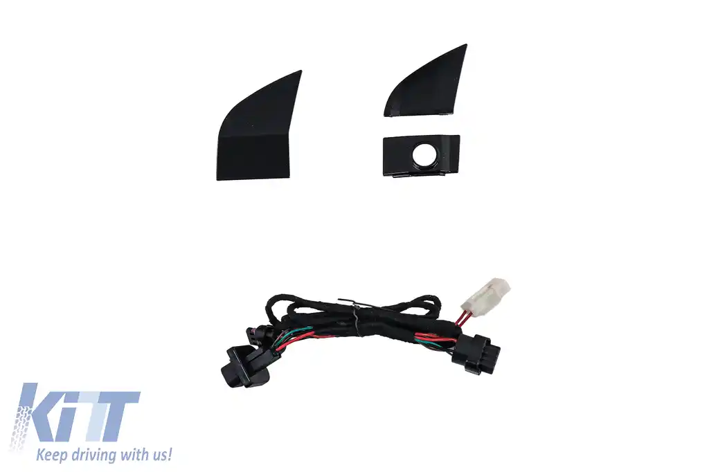 Grila Centrala cu LED compatibil cu BMW Seria 5 G60 G61 (2023-) Negru Lucios-image-6260169