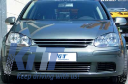 Grila Centrala fara emblema compatibil cu VW Golf 5 V 2003-2008-image-6011237