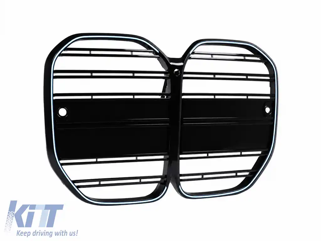Grila Centrala Luminata compatibil cu BMW 4 Series G22 Coupe G23 Cabrio (2020-2025)-image-6328902