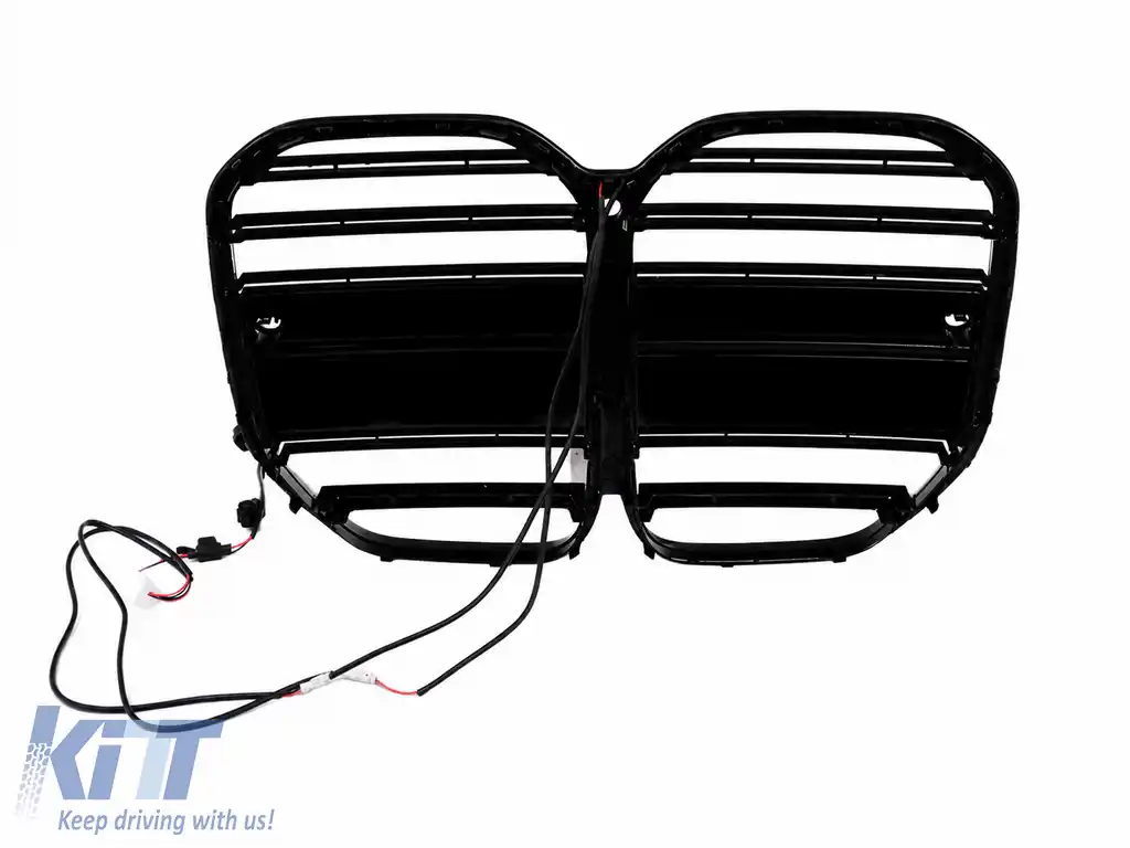 Grila Centrala Luminata compatibil cu BMW 4 Series G22 Coupe G23 Cabrio (2020-2025)-image-6328904
