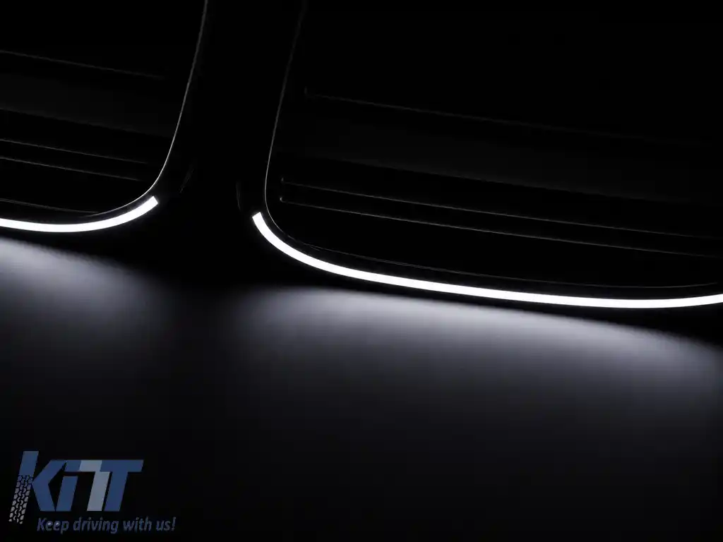 Grila Centrala Luminata compatibil cu BMW 4 Series G22 Coupe G23 Cabrio (2020-2025)-image-6328908
