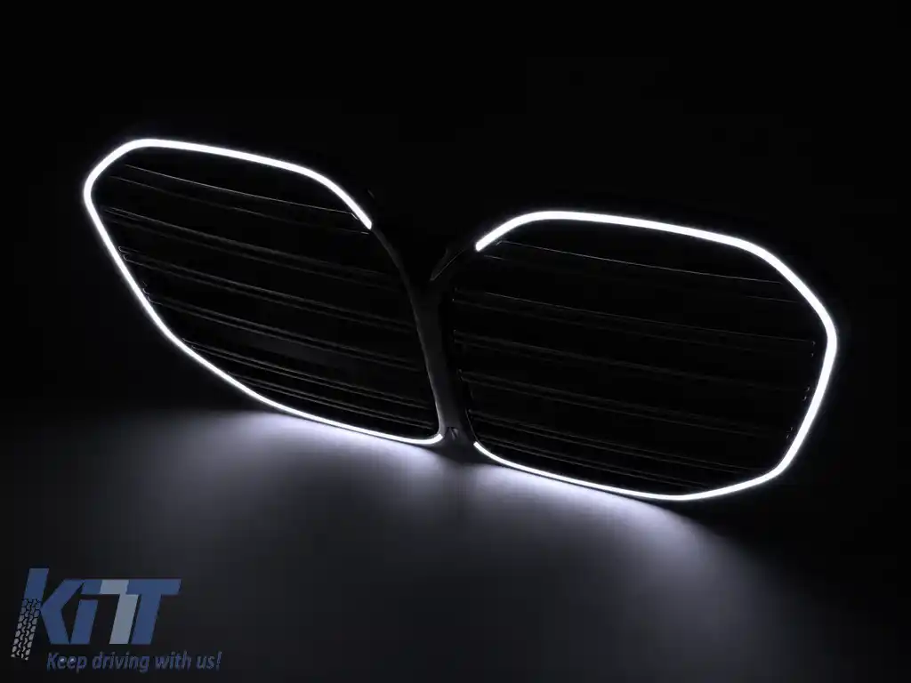 Grila Centrala Luminata compatibil cu BMW 4 Series G22 Coupe G23 Cabrio (2020-2025)-image-6328909