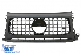 Grila Centrala si Carcasa faruri compatibil cu Mercedes G-Class W464 W463A G63 AMG (06.2018-Up) GT-R Panamericana Design-image-6090413