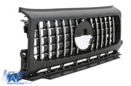 Grila Centrala si Carcasa faruri compatibil cu Mercedes G-Class W464 W463A G63 AMG (06.2018-Up) GT-R Panamericana Design-image-6090414